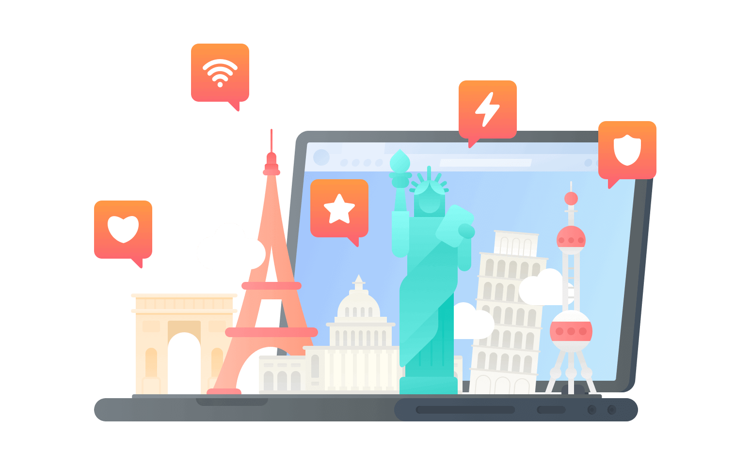 在留尼汪连接到中国的代理 - 大陆VPN
